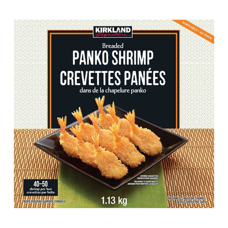Kirkland Breaded Panko Shrimp 1.13 kg