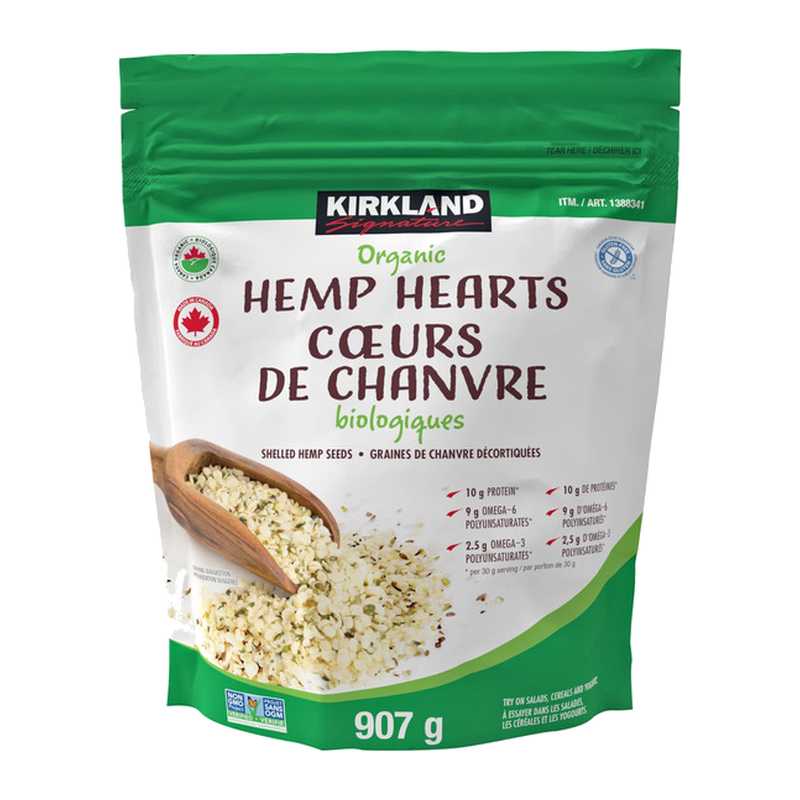 Kirkland Signature Organic Hemp Hearts 907 g