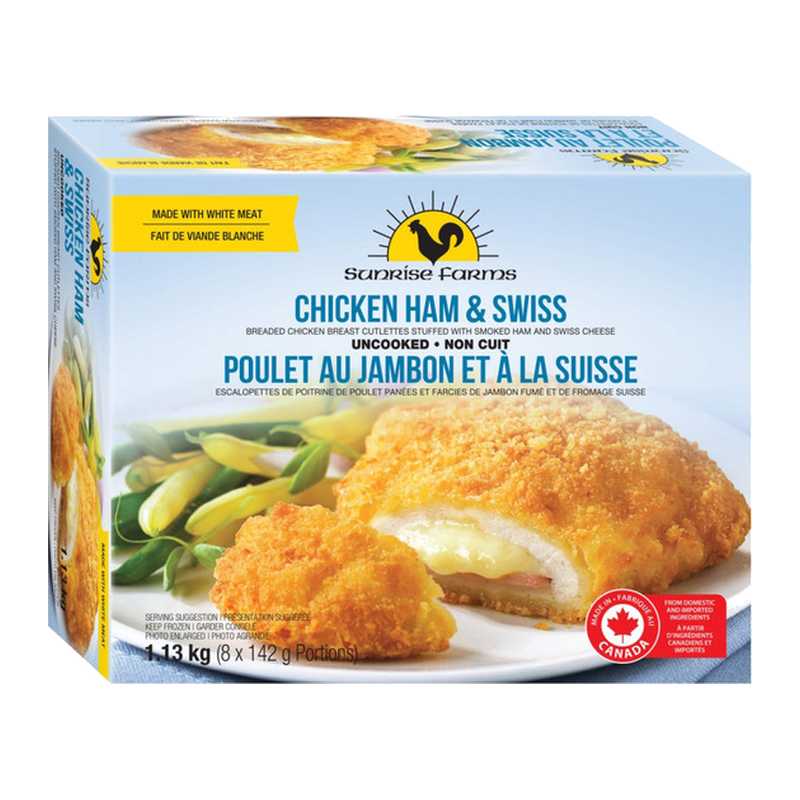 Sunrise Ham & Swiss Cheese Stuffed Chicken Breasts 1.13 kg