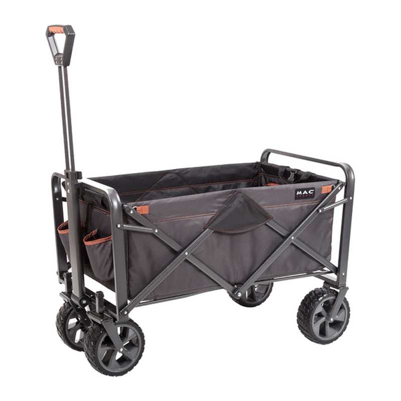 Mac Sports Folding Wagon with Brakes