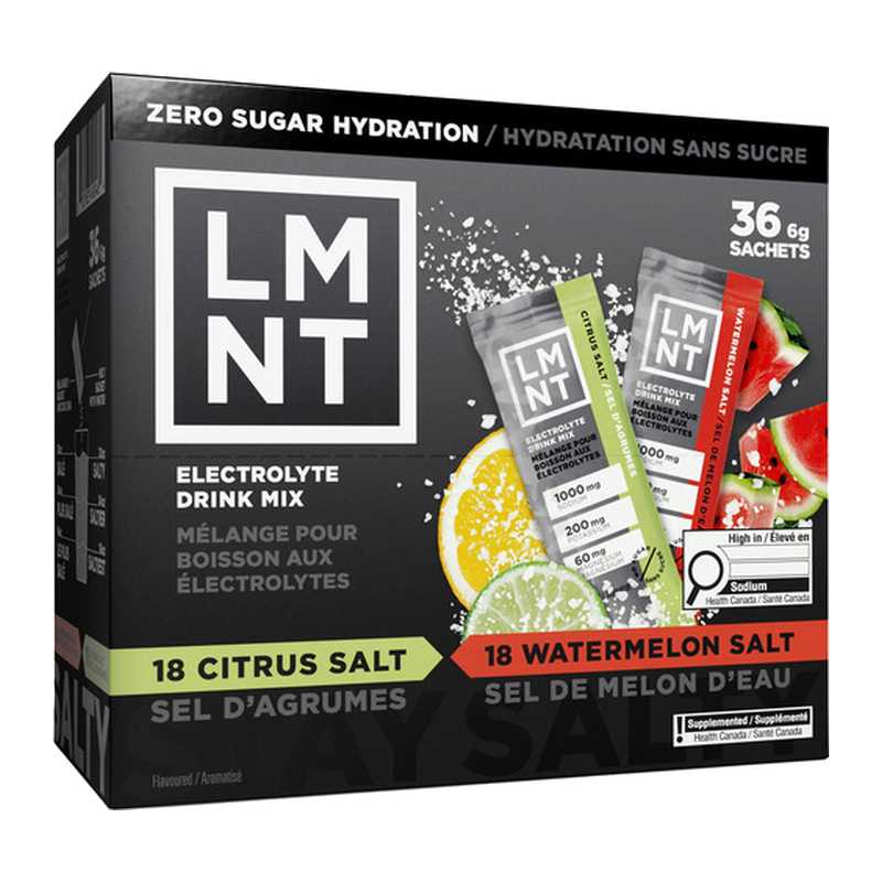 LMNT Hydration Variety Pack 36 × 6 g
