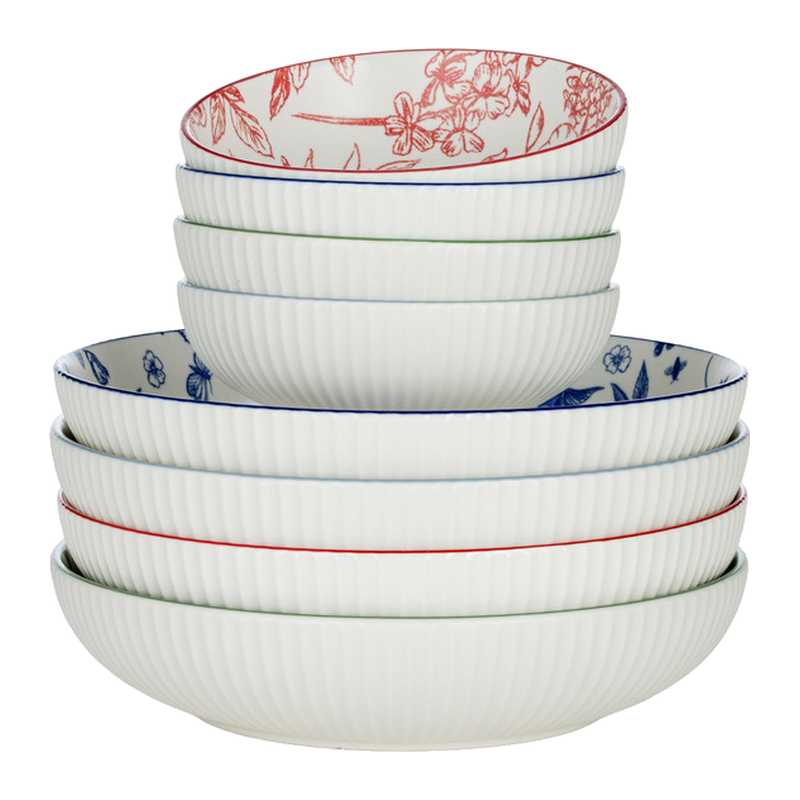 Signature Housewares Small Stoneware Bowls 8 PK 4 kg