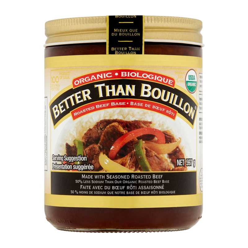 Better Than Bouillon Organic Roasted Beef Base 597 g