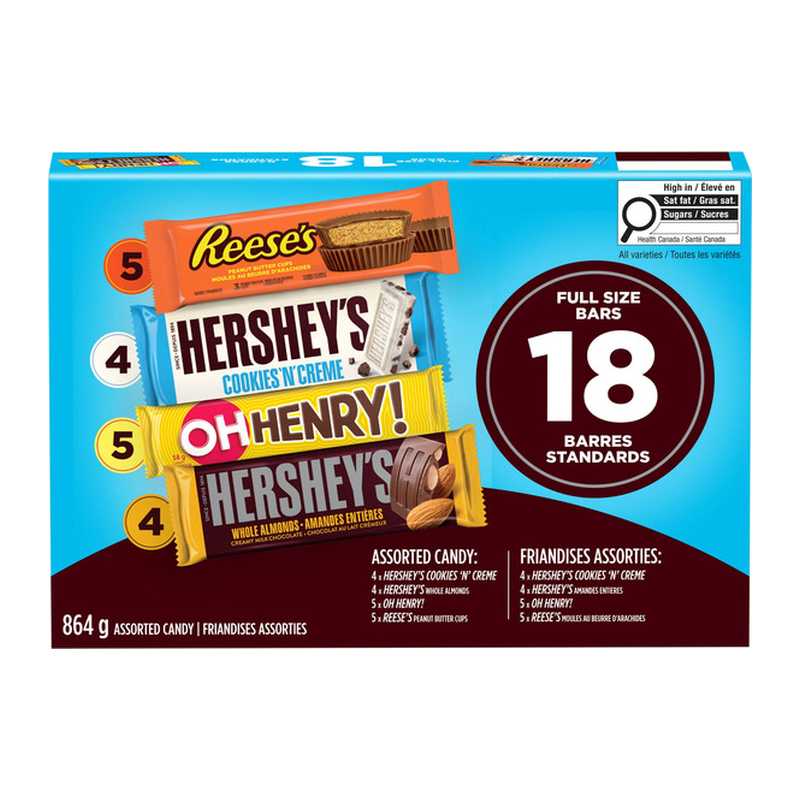 Hershey's Assorted Bars 864 g