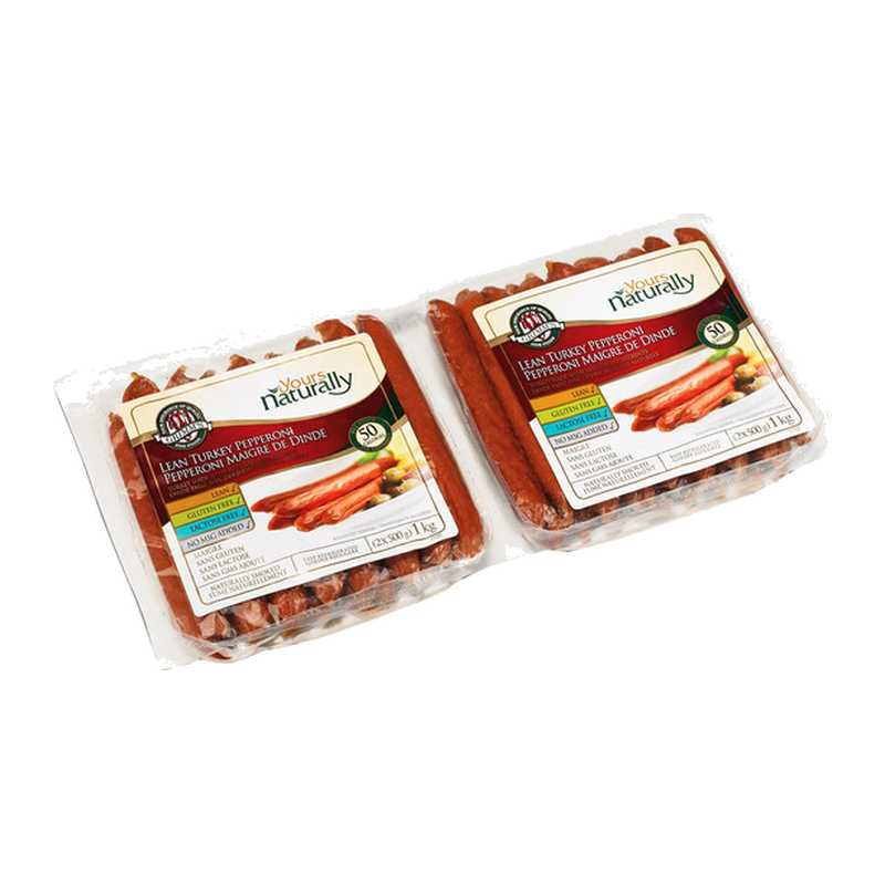 Grimm's Yours Naturally Turkey Pepperoni Lean 2 × 500 g