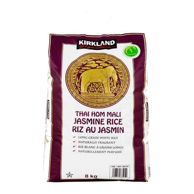 Kirkland Thai Hom Mali Jasmine Rice 8 kg
