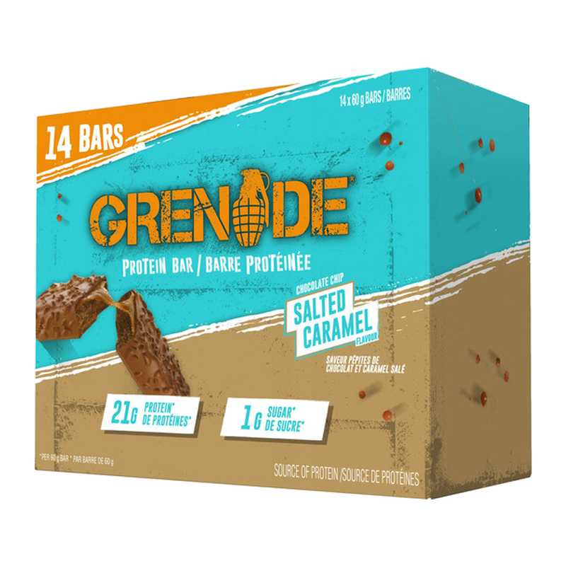 Grenade Salted Caramel Protein Bar 14 × 60 g